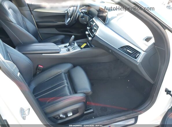 WBAJV6C55KBK08072 2019 BMW 6 SERIES White Вид салону спереду