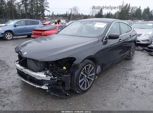WBAJV6C57JBK07214 2018 BMW 6 SERIES Black Vista tres cuartos delantera izquierda
