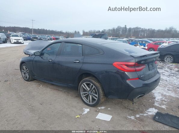 WBAJV6C58JBJ99656 2018 BMW 6 SERIES Black Trasero izquierdo