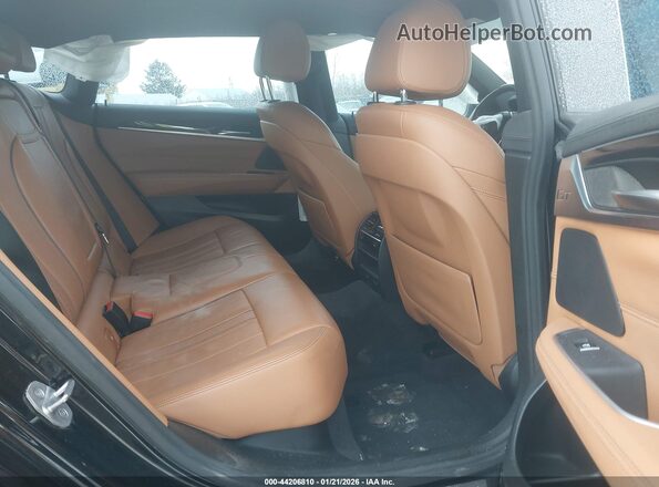 WBAJV6C58JBJ99656 2018 BMW 6 SERIES Black Vista de la etiqueta del VIN