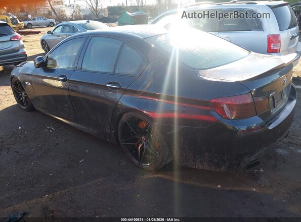WBAKP9C57GD981203 2016 BMW 5 SERIES Black უკანა მარცხენა