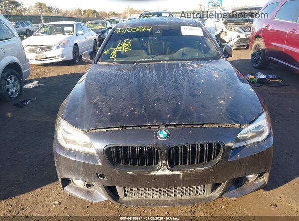 WBAKP9C57GD981203 2016 BMW 5 SERIES Black ხელსაწყოთა პანელის ხედი