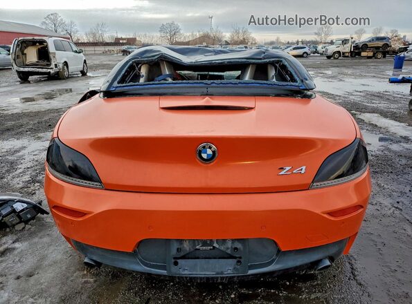 WBALM7C57G5B59807 2016 BMW Z4 Orange Vista trasera