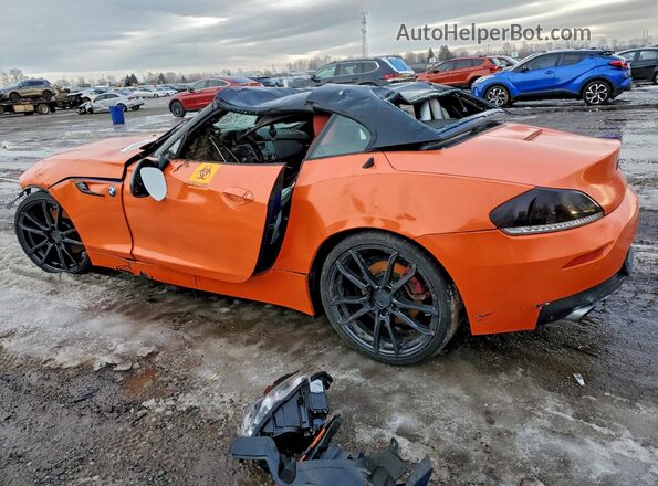 WBALM7C57G5B59807 2016 BMW Z4 Orange Trasero izquierdo