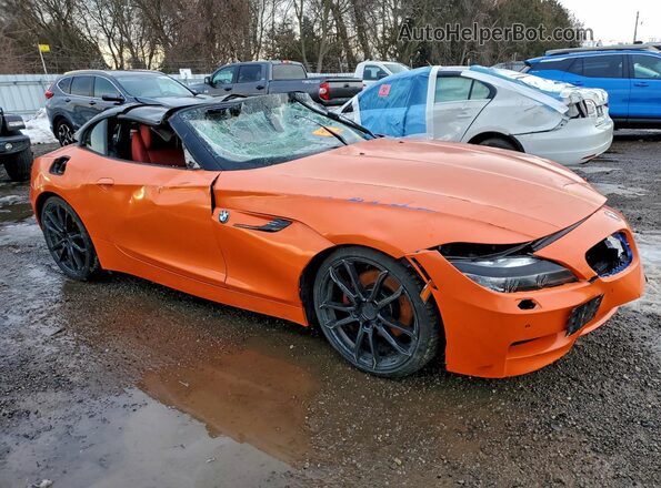 WBALM7C57G5B59807 2016 BMW Z4 Orange Delantero derecho