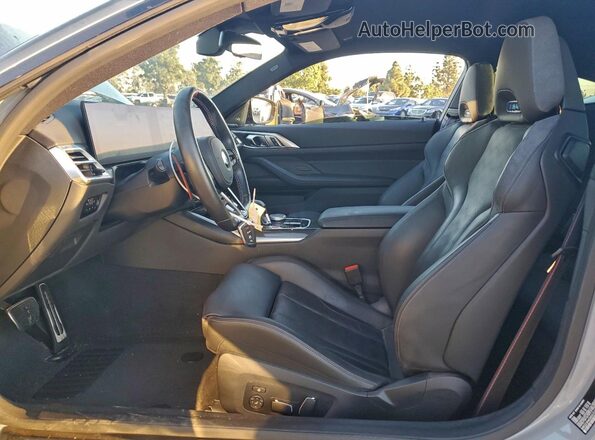 WBS23HK06SCS16652 2025 BMW M4 Серый Вид салона спереди