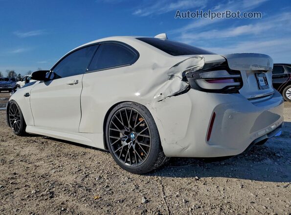 WBS2U7C00L7D83995 2020 BMW M2 White უკანა მარცხენა