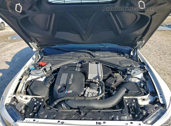 WBS2U7C00L7D83995 2020 BMW M2 White უკანა სალონის ხედი