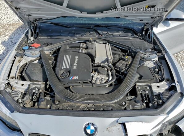 WBS2U7C04L7F36135 2020 BMW M2 Серебряный Вид задней части салона