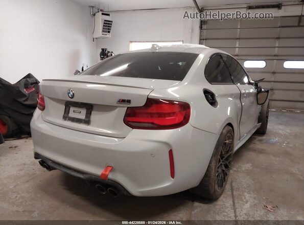 WBS2U7C06M7J66319 2021 BMW M2 Gray Հետևի աջ