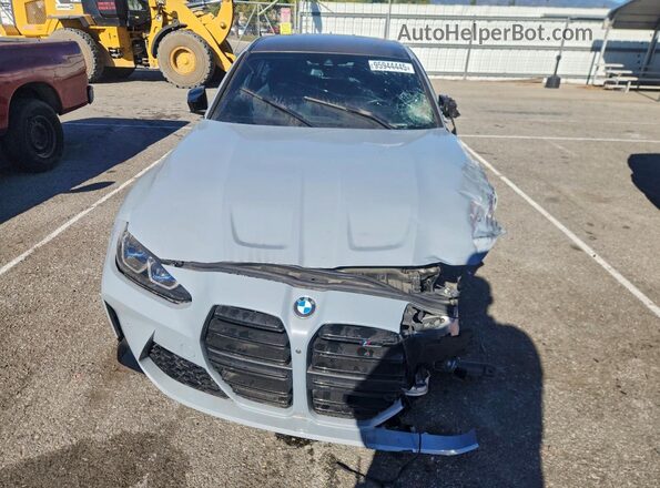 WBS33AY00MFL08733 2021 BMW M3 Gray წინა ხედი