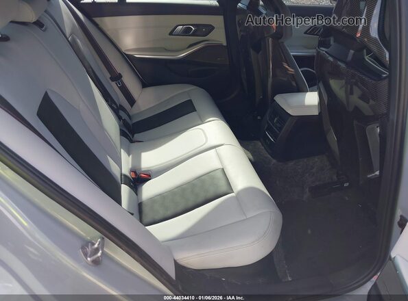 WBS33AY01MFL17277 2021 BMW M3 Gray VIN sticker view