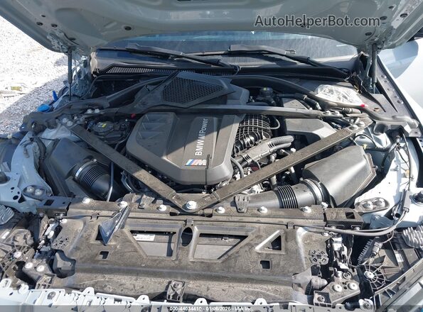 WBS33AY01MFL17277 2021 BMW M3 Gray Rear view