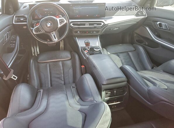 WBS33AY01PFR36529 2023 BMW M3 Серый Вид панели приборов