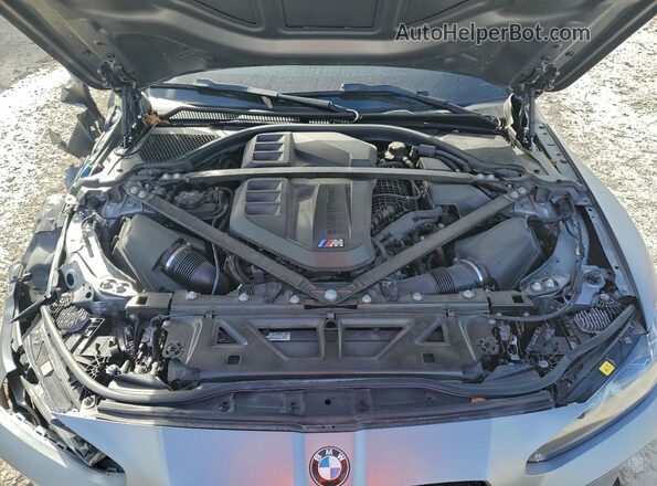WBS33AY01PFR36529 2023 BMW M3 Серый Вид задней части салона