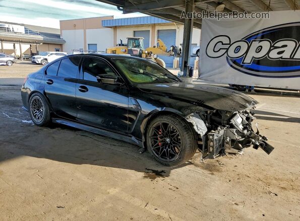 WBS33AY04MFL26118 2021 BMW M3 Black წინა მარჯვენა