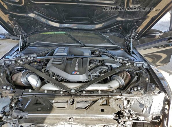 WBS33AY04MFL26118 2021 BMW M3 Black უკანა სალონის ხედი