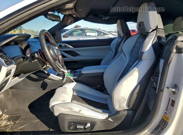 WBS33BA03NCK92918 2022 BMW M4 White 