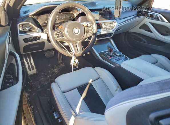 WBS33BA03NCK92918 2022 BMW M4 White 