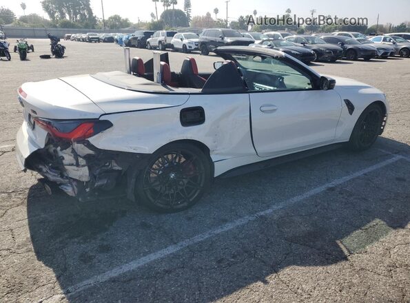 WBS33BA07RCP21368 2024 BMW M4 White Trasero derecho