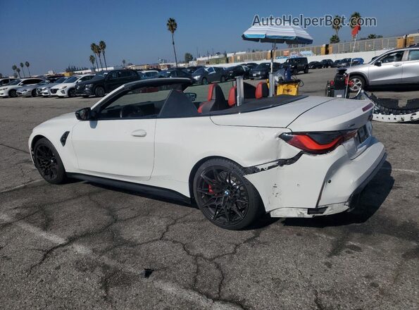 WBS33BA07RCP21368 2024 BMW M4 White Trasero izquierdo