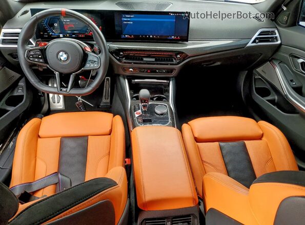 WBS33HJ06SFU26351 2025 BMW M3 Black Widok deski rozdzielczej