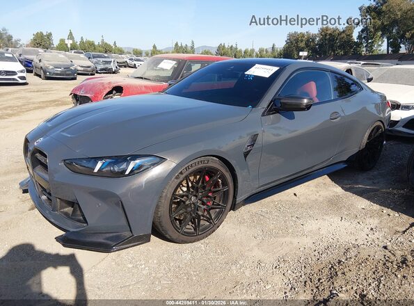 WBS33HK00SCU27060 2025 BMW M4 Gray Передня ліва чверть