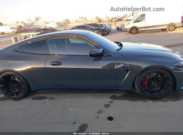 WBS33HK00SCU27060 2025 BMW M4 Gray Вид задньої частини салону