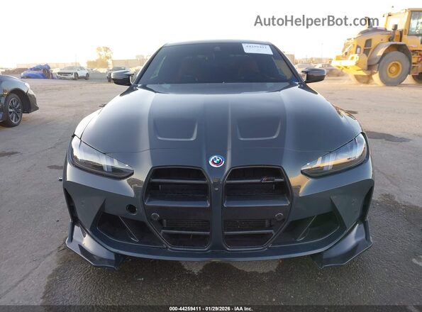 WBS33HK00SCU27060 2025 BMW M4 Gray Вид щитка приладів