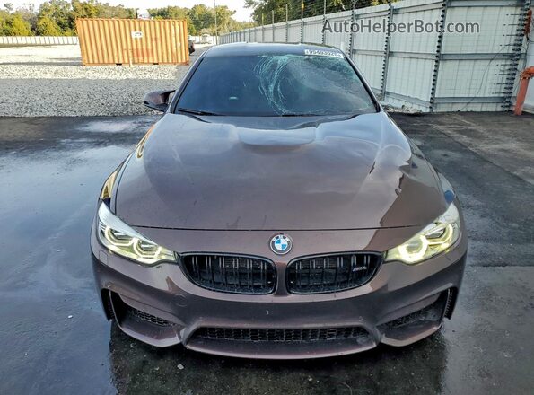 WBS3R9C53GK337381 2016 BMW M4 Burgundy Вид спереду