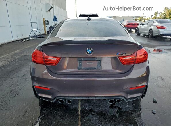 WBS3R9C53GK337381 2016 BMW M4 Burgundy Вид ззаду