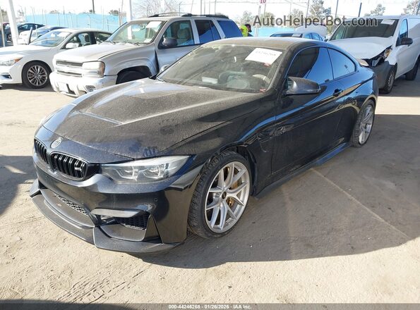 WBS3S7C51KAC09649 2019 BMW M4 Black Front left