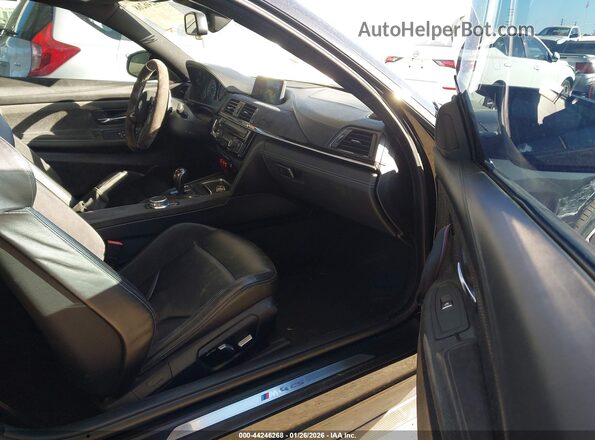 WBS3S7C51KAC09649 2019 BMW M4 Black Front interior view
