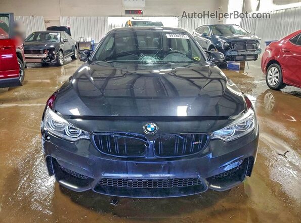 WBS3U9C59GP968511 2016 BMW M4 Черный Вид спереди