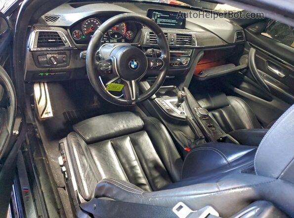 WBS3U9C59GP968511 2016 BMW M4 Черный Вид панели приборов