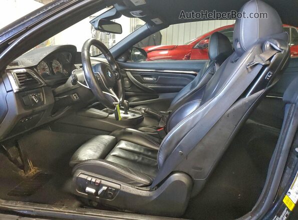 WBS3U9C59GP968511 2016 BMW M4 Черный Вид салона спереди
