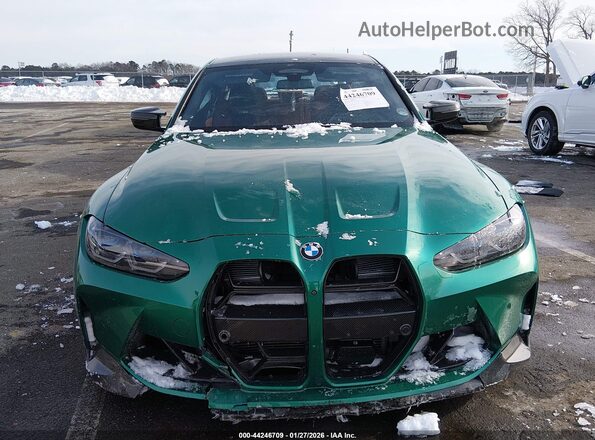 WBS43AY07NFL83340 2022 BMW M3 Green Սարքավորումների վահանակի տեսք