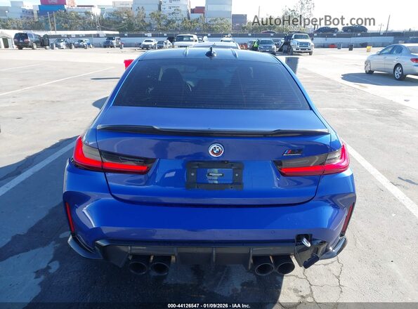 WBS43AY07NFN16159 2022 BMW M3 Blue 