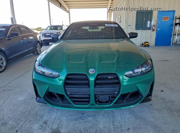 WBS43AZ07PCL18037 2023 BMW M4 Green Front view