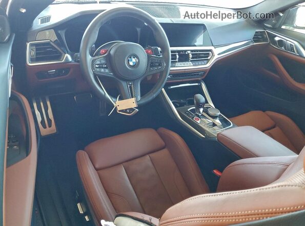 WBS43AZ07PCL18037 2023 BMW M4 Green Dashboard view