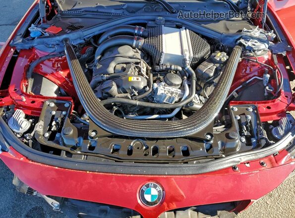 WBS4Y9C00LFJ55152 2020 BMW M4 Red უკანა სალონის ხედი