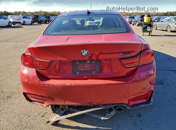 WBS4Y9C00LFJ55152 2020 BMW M4 Red უკანა ხედი