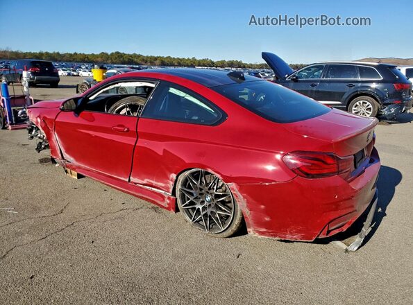 WBS4Y9C00LFJ55152 2020 BMW M4 Red უკანა მარცხენა