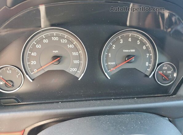 WBS4Y9C00LFJ55152 2020 BMW M4 Red ხელსაწყოთა პანელის ხედი