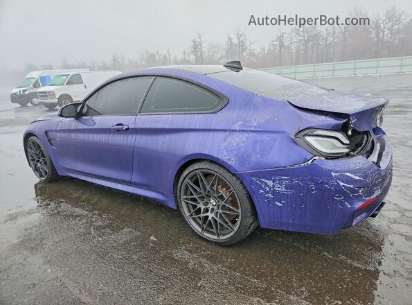 WBS4Y9C00LFJ61873 2020 BMW M4 Purple Հետևի ձախ