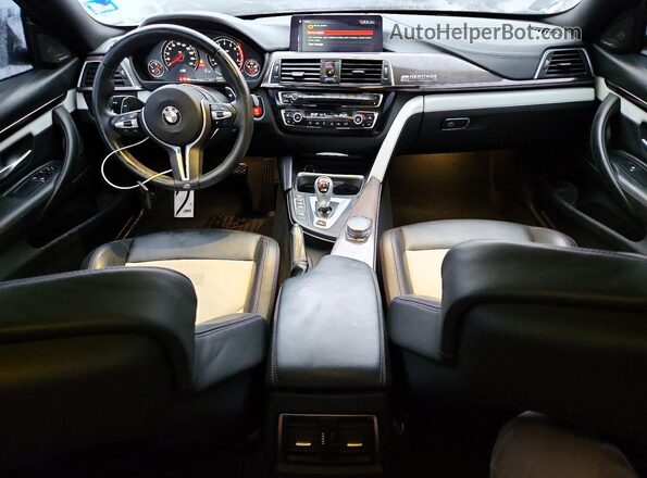 WBS4Y9C00LFJ61873 2020 BMW M4 Purple Առջևի վահանակի տեսք