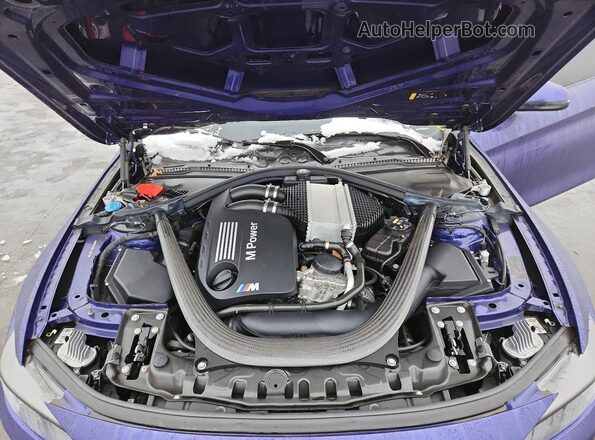 WBS4Y9C00LFJ61873 2020 BMW M4 Purple Սալոնի հետևի տեսք