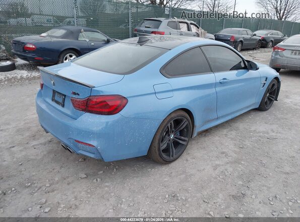 WBS4Y9C07LFH56917 2020 BMW M4 Blue Հետևի աջ