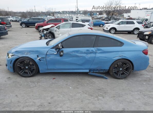WBS4Y9C07LFH56917 2020 BMW M4 Blue Սալոնի 360 աստիճան տեսք