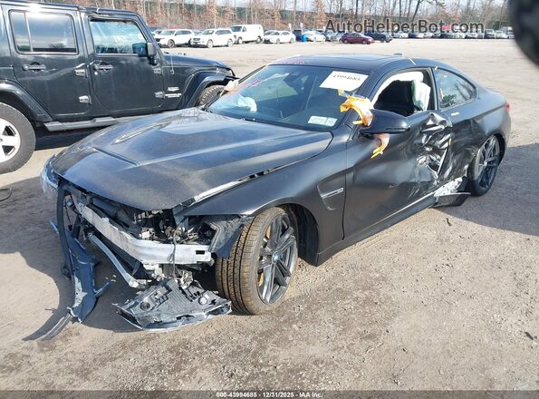 WBS4Y9C52JAA85565 2018 BMW M4 Gray Front left